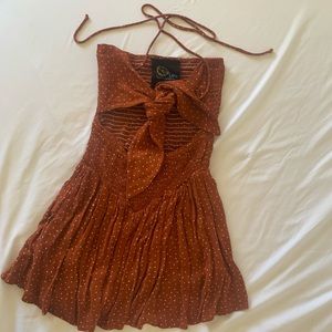 Blue Life Polka Dot Romper